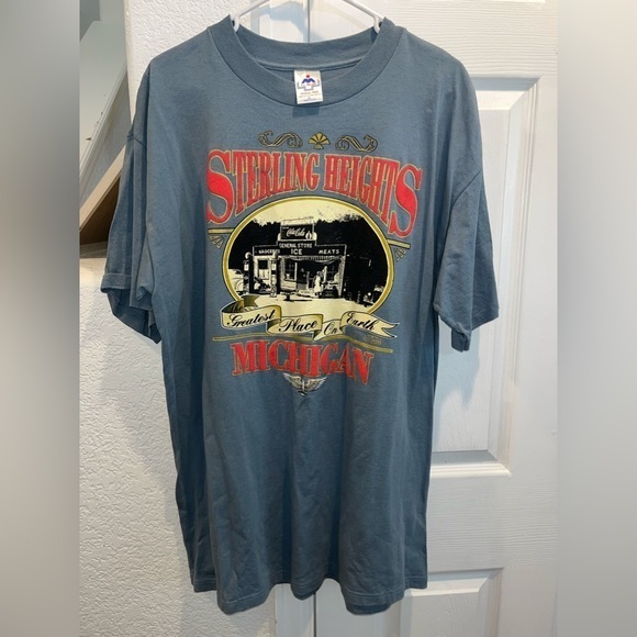 VTG H.L. Miller Total Tee Michigan Size XL Single Stitch Made In USA - Picture 3 of 6